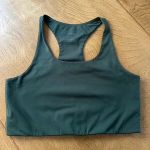 Girlfriend collective Dark Green Sports Bra